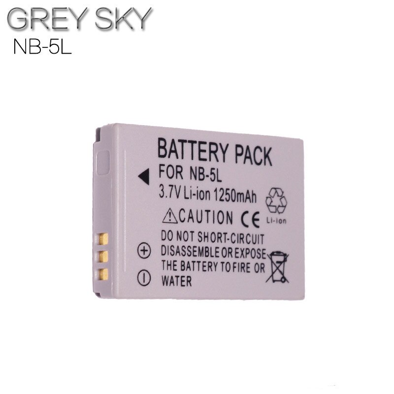 2 pièces NB-5L NB 5L NB5L Batterie + LCD USB Chargeur Pour appareil photo Canon S110 SX200 SX210 SX220 SX230 EST HS IXUS 850 870 800 860 990 SD caméra