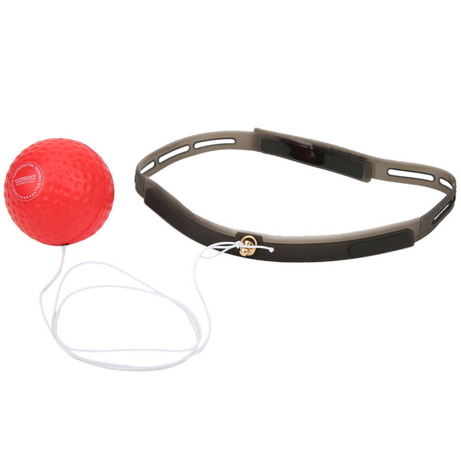 Boksen oefenen bal hoofd gemonteerde boks training snelheid fitnessapparatuur pu schuimrubber bal hoofdband fitnessapparatuur