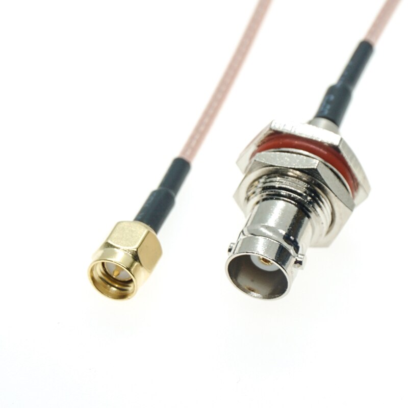 Sma Male Plug Naar Bnc Vrouwelijke Moer Schot Jumper Pigtail Fpv Rf Coax RG316 Kabel