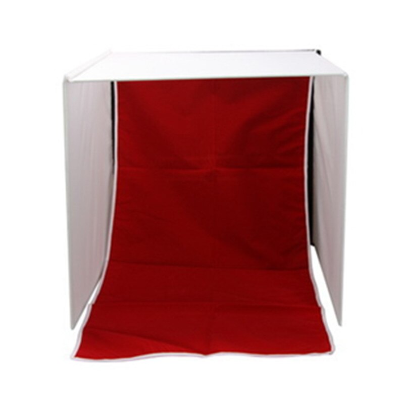 Godox 40x40 cm 50x50 cm 60x60 cm Photo Studio softbox Opnametent Softbox Cube box photo light tent + draagbare tas + 4 Backdrops