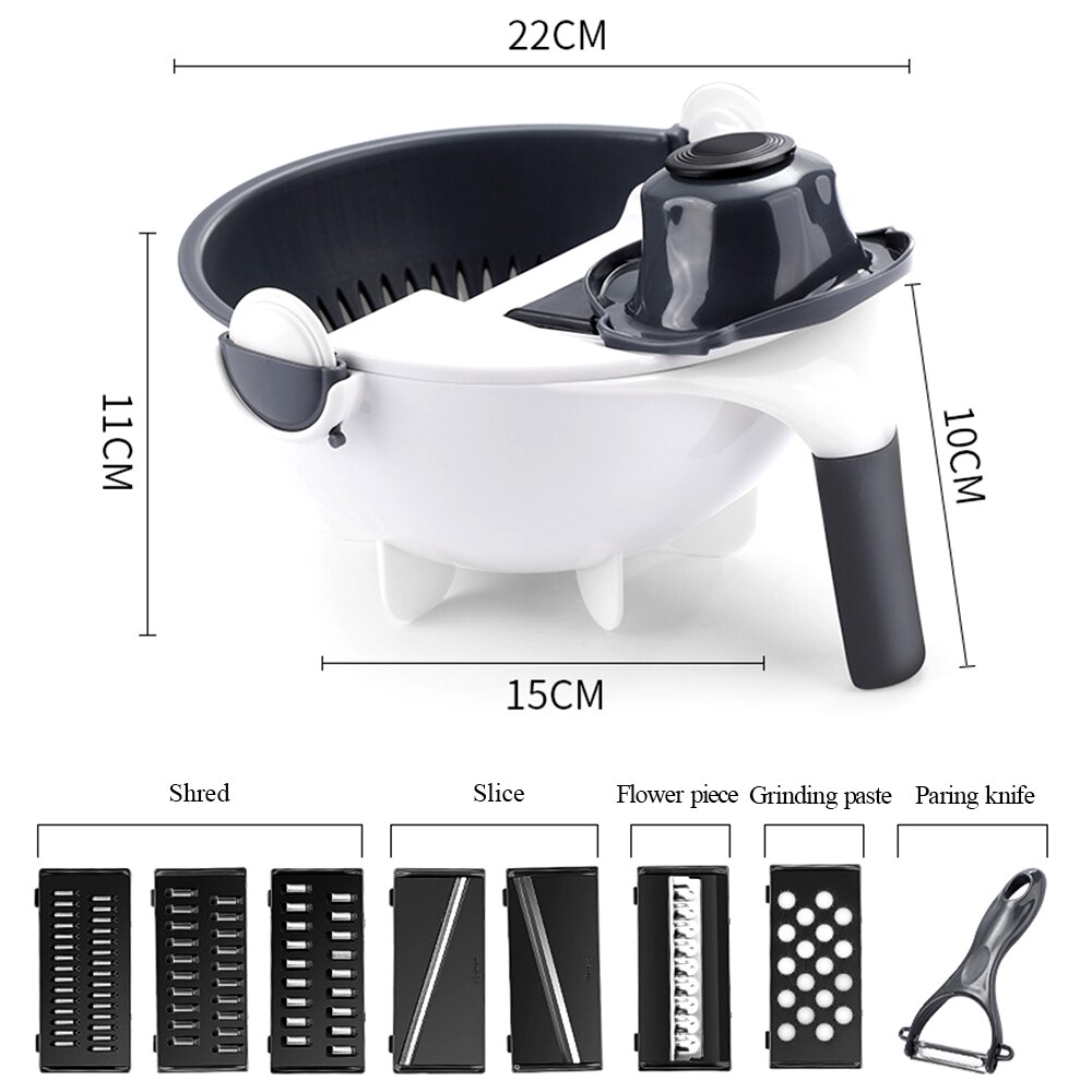 Multifunctionele groentesnijder huishoudelijke potato slicer chip snijmachine radijs rasp Kitchen Tools Groente Cutter