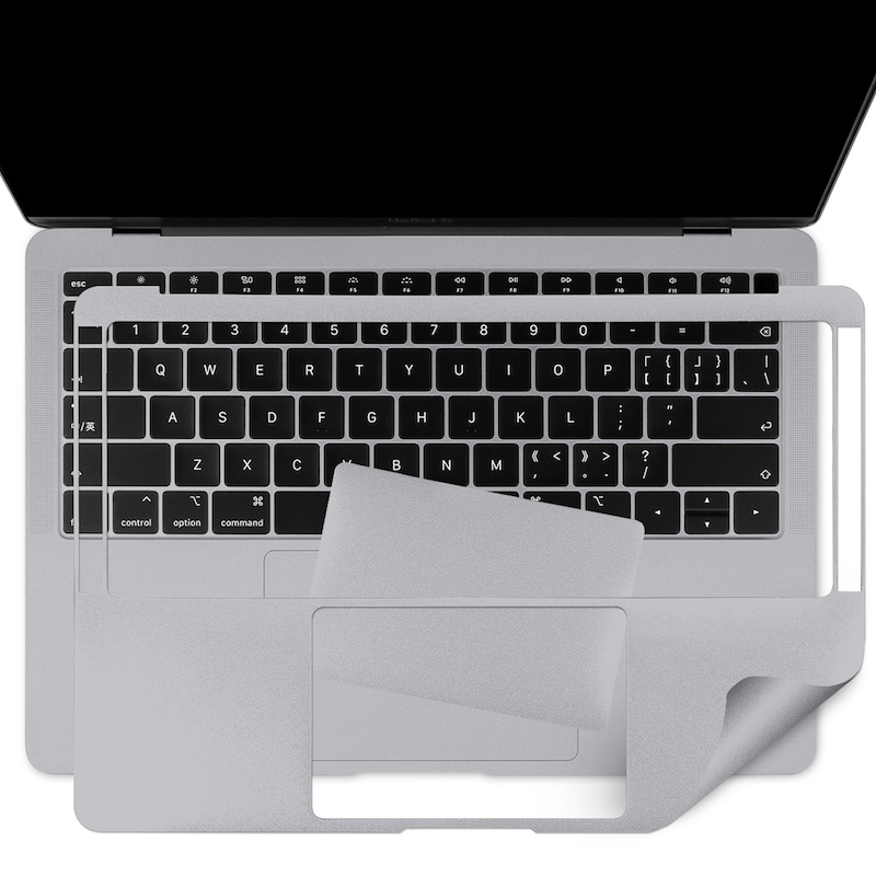 All-inside Palm Guard Rest Cover Trackpad Protector Sticker Skin for MacBook Pro Touch Bar Pro 16 A2141: Gray