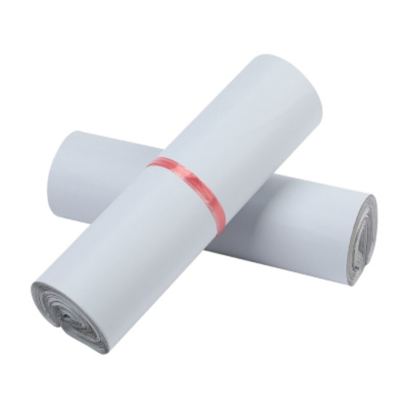 Mail Bags White Bio-based Degradable Courier Bag Eco Courier Waterproof Poly Mailers Self Seal Plastic Mailing Envelope Bag