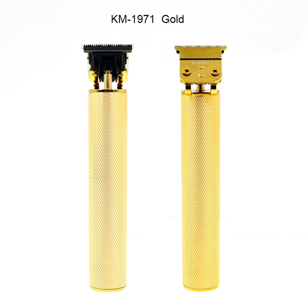 Kemei 1971 – tondeuse à cheveux sans fil tondeuse à barbe Pro li-outliner pour hommes, rasage à 0mm, finition USB, Machine de coupe de cheveux