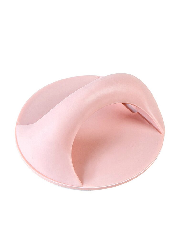 Self-adhesive Door Handles Round Plastic Knobs Multi-purpose Wardrobe Pulls Glass Window Refrigerator Furniture Knobs