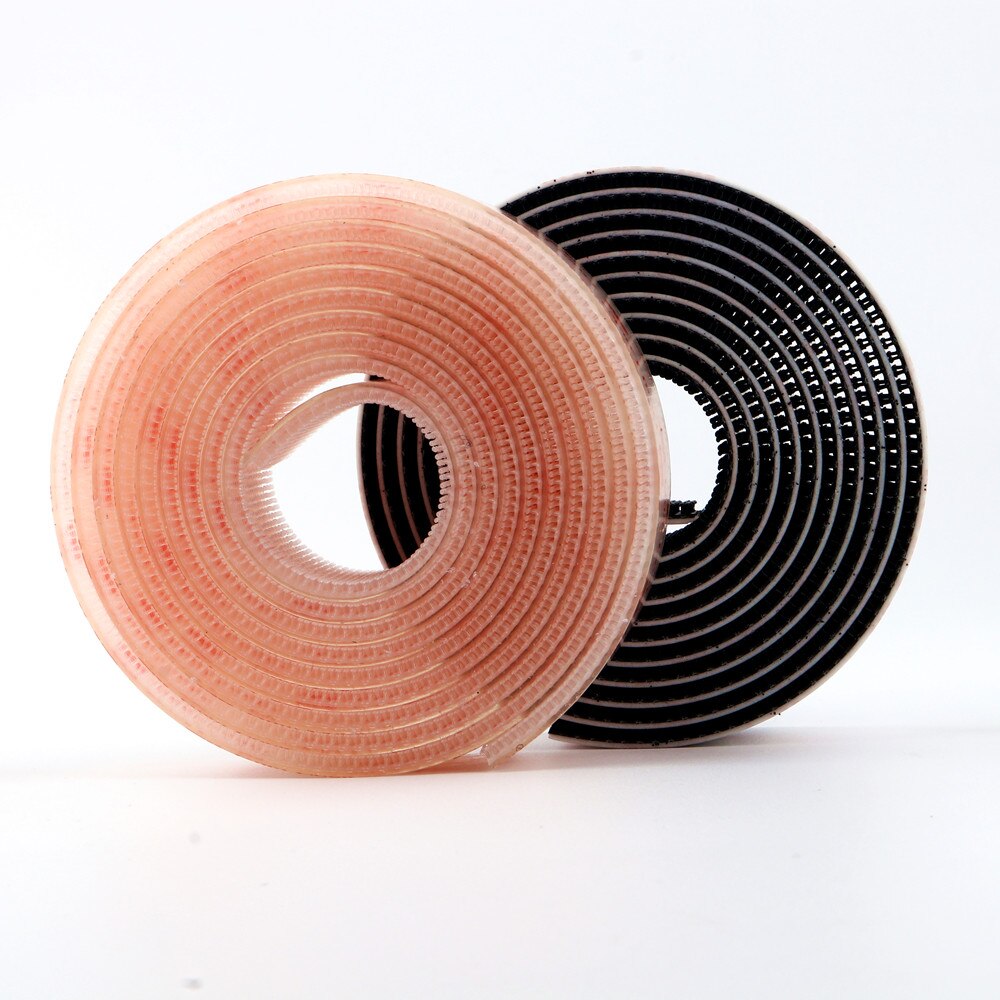 Transparante magische tape 3m zelfklevende bevestigingstape hersluitbaar vhb dual lock 25.4mm breedte paddenstoel met sterke lijm