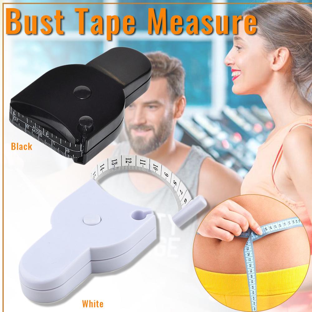 150cm/60 Inch Retractable Ruler Fitness Accurate Fitness Caliper Body Waist Chest Arms Legs Measuring Tape