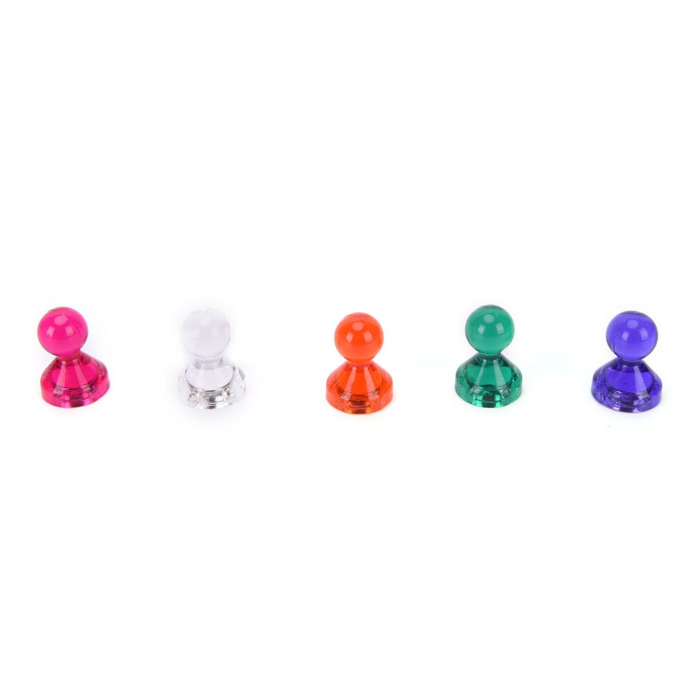 Random Color Strong Colored Magnetic Thumbtacks Neodymium Noticeboard Skittle Pin Magnets DIY Fridge Whiteboard