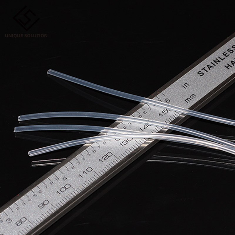 10M Lebensmittel Klasse Silikon Schlauch Rohr Kapillare Transparenten Feinen Silikon Gummi Schlauch Ich würde 0,5-4mm/OD 1-8mm flexibel Silikon Rohr