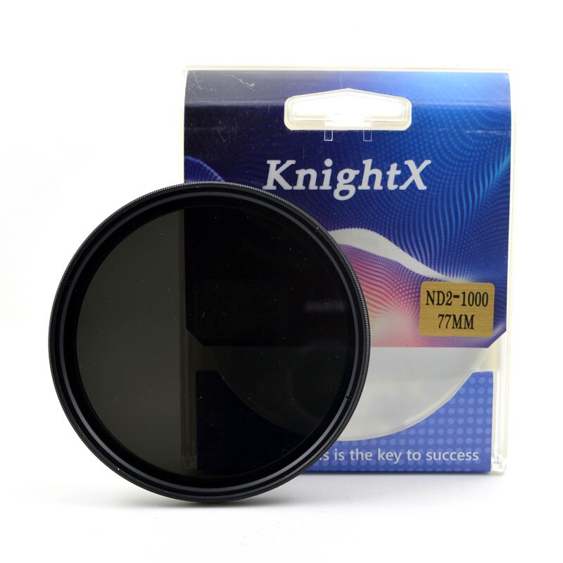 KnightX ND2 to ND1000 ND400 ND2-400 ND2-ND400 Variable Density ND Camera Lens Filter For canon nikon photo dslr d70 d5100 set