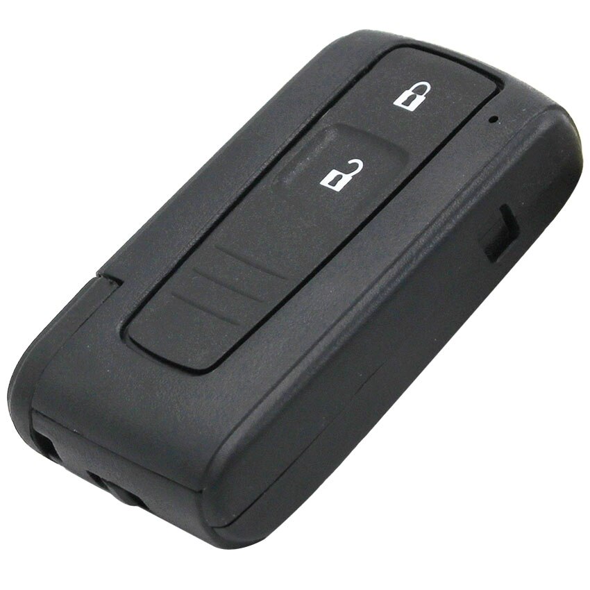 Voor Toyota Prius 2004 Smart Key Remote Fob Case Sleutel Shell 2 Knoppen + Ongesneden Insert Key