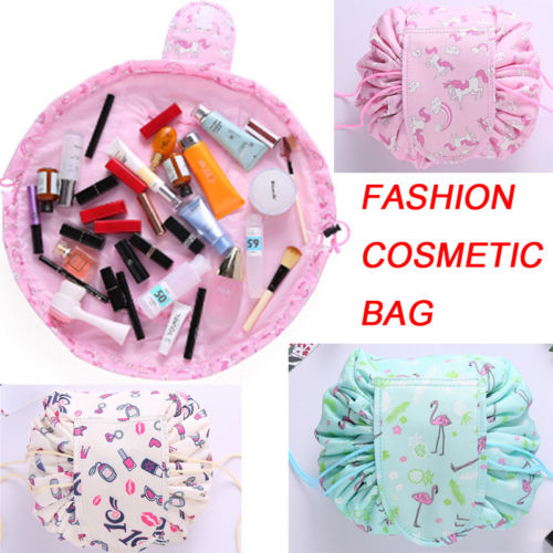 Nouvelle US portabilité magique voyage poche sac cosmétique sacs de maquillage sacs de rangement pour les filles de beauté
