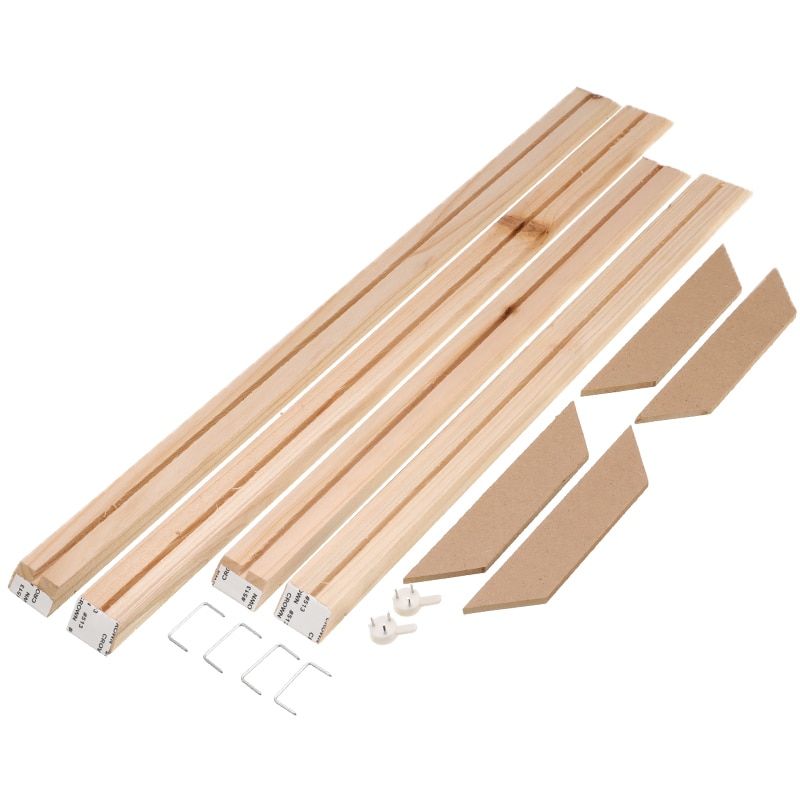 Natural Wood Frame For Canvas Oil Painting Picture Oil Painting DIY Wall Photo Frame Factory Provide Poster Frame