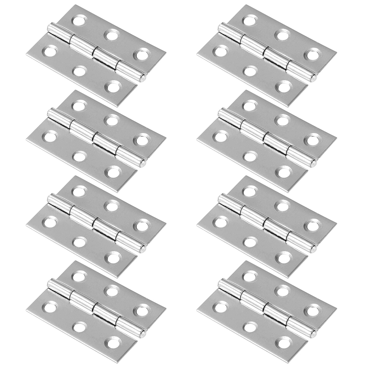 10pcs Stainless Steel Window Cupboard Hinges Connectors for Window