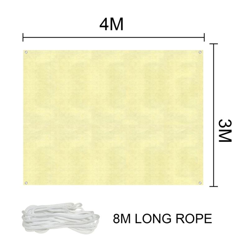 Tente De Plage Familiale Anti-UV 170T – Abri Solaire Rapide Pour 5-8 Personnes, Imperméable, Avec Sac De Transport