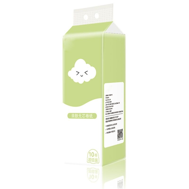 12 rollos de papel higiénico de nubes rollo de papel higiénico Ultra suave rollo de papel higiénico 4 capas 667D
