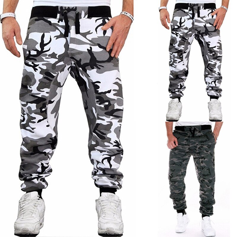 Camouflage Skate Pantalon Pour Homme Décontracté Pantalon Slim Mans Taille Moyenne Fitness Pantalons Pantalons Pour Hommes