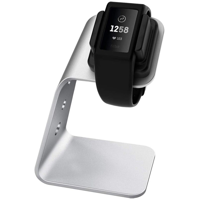 2PCS Charger Dock for Fitbit Charge 4/Charge 4 SE/Charge 3/Charge 3 SE, Portable Replacement Charging Dock Stand