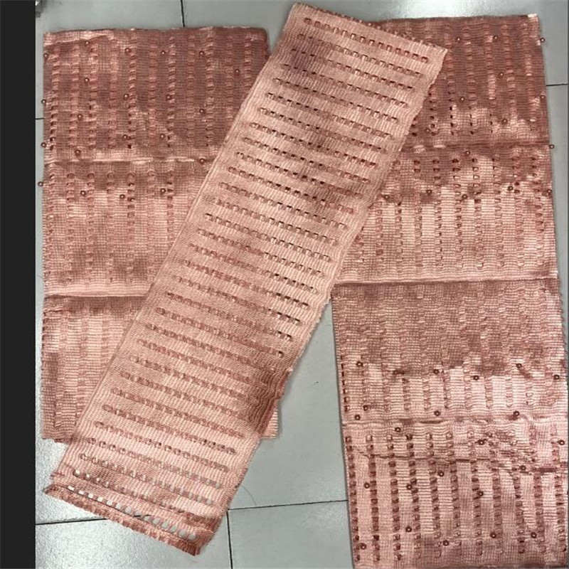 Gele-tela de Aso Oke para boda para mujer, lazo para la cabeza nigeriano rojo, africano, 14 colores, L5