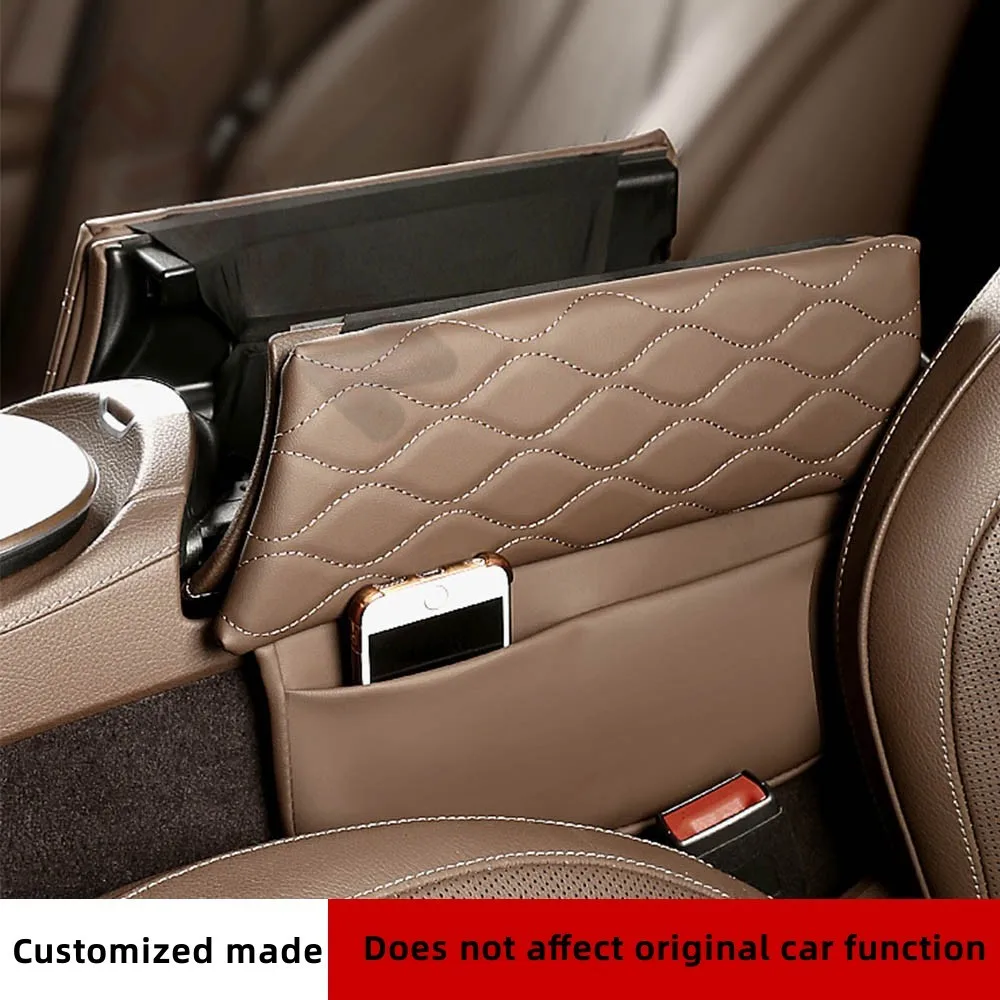 Juste d'accoudoir de console centrale pour Mercedes Benz Classe E, coussin en cuir anti-rayures, -2022, W213, CLS, -2022
