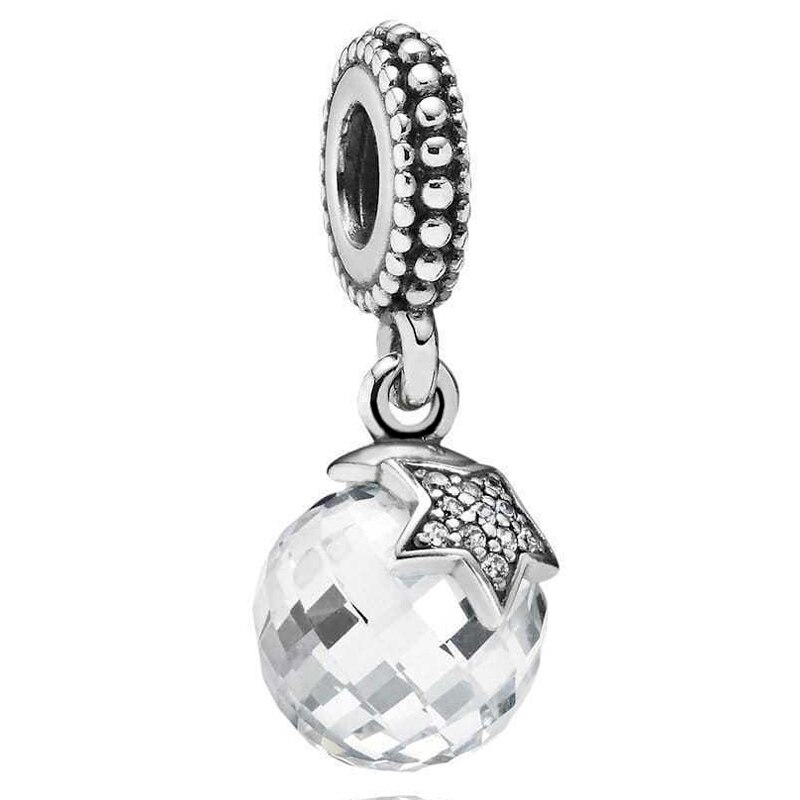 Queen Bee My Special Sister Light As A Feather Moon & Star Pendant Fit Bracelet 925 Sterling Silver Bead Charm Jewelry: 6