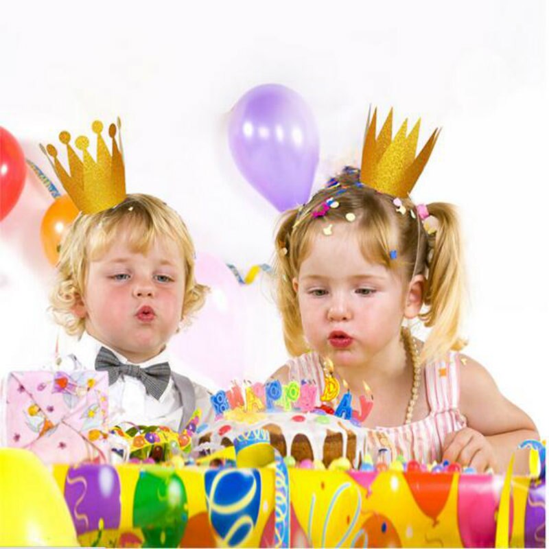 6 stk fest hatte fødselsdag hat fest fest fotografi poster fødselsdag fest dekorationer børn