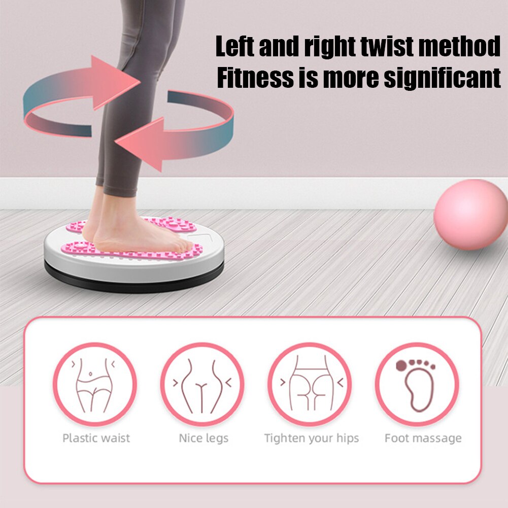 Yoga vride plade hjem fitness skønhed talje maskine tabe sig reducere mave slankende form talje sport slank talje maskine