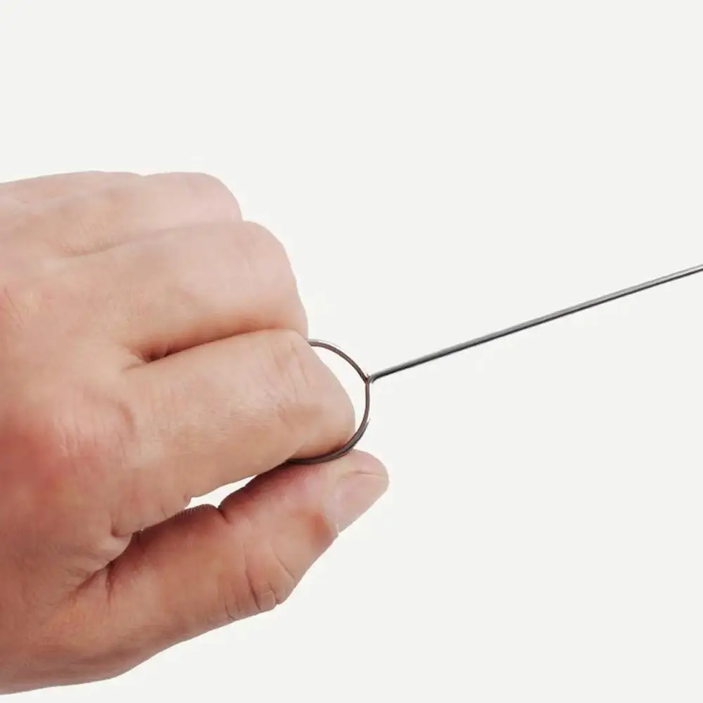 Naaien Loop Turner Hook RVS Loop Turner met klink voor stoffen buisriemen Strips DIY breien naaiaccessoires