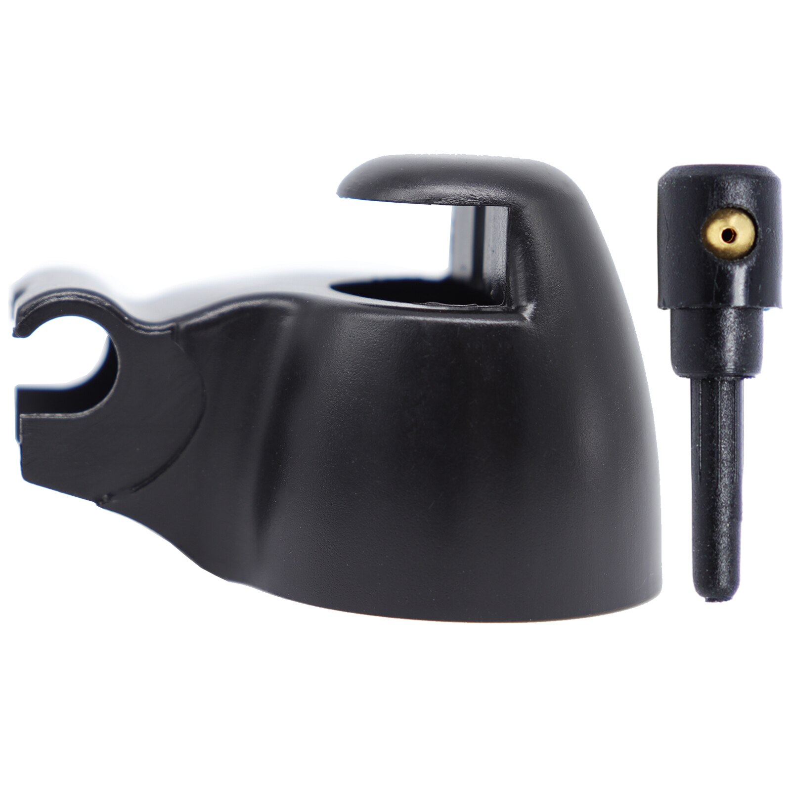 Rear Windscreen Windshield Window Wiper Arm Rocker Bolt Cover Cap Washer Jet Nozzle For VW Polo MK4 9N Vivo 2002 2003 2004 2005: Nozzle With Cap