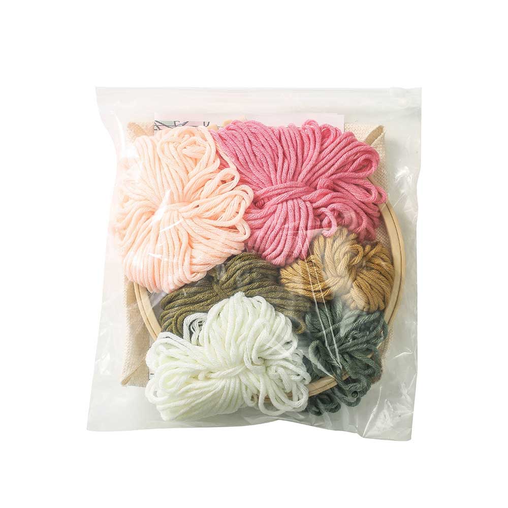 Punch Needle Starter Kits Soft Yarn Punch Needle Embroidery Kit Easy Embroidery Needlework Wool Work Home Decor Craft Making