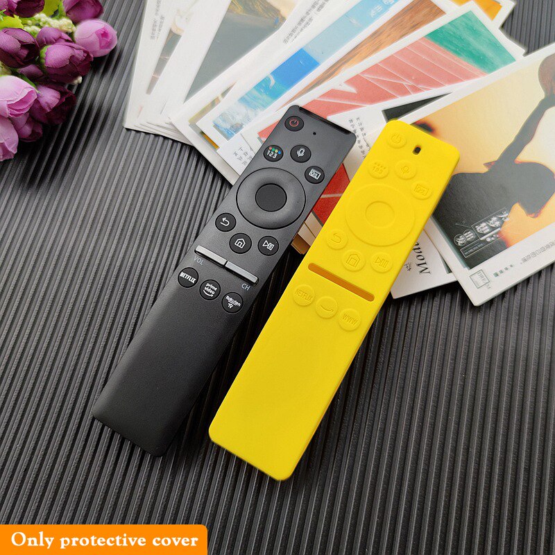 Samsung-TV Remote Control Protective Sleeve For BN59-01 Anti Silicone Cover: yellow