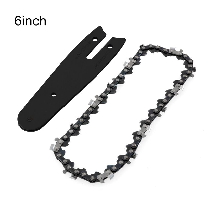 4/6 Inch Electric Chain Saw Wood Cutter Garden Pruning Saw Logging Power Tool Woodworking Chainsaw: H02