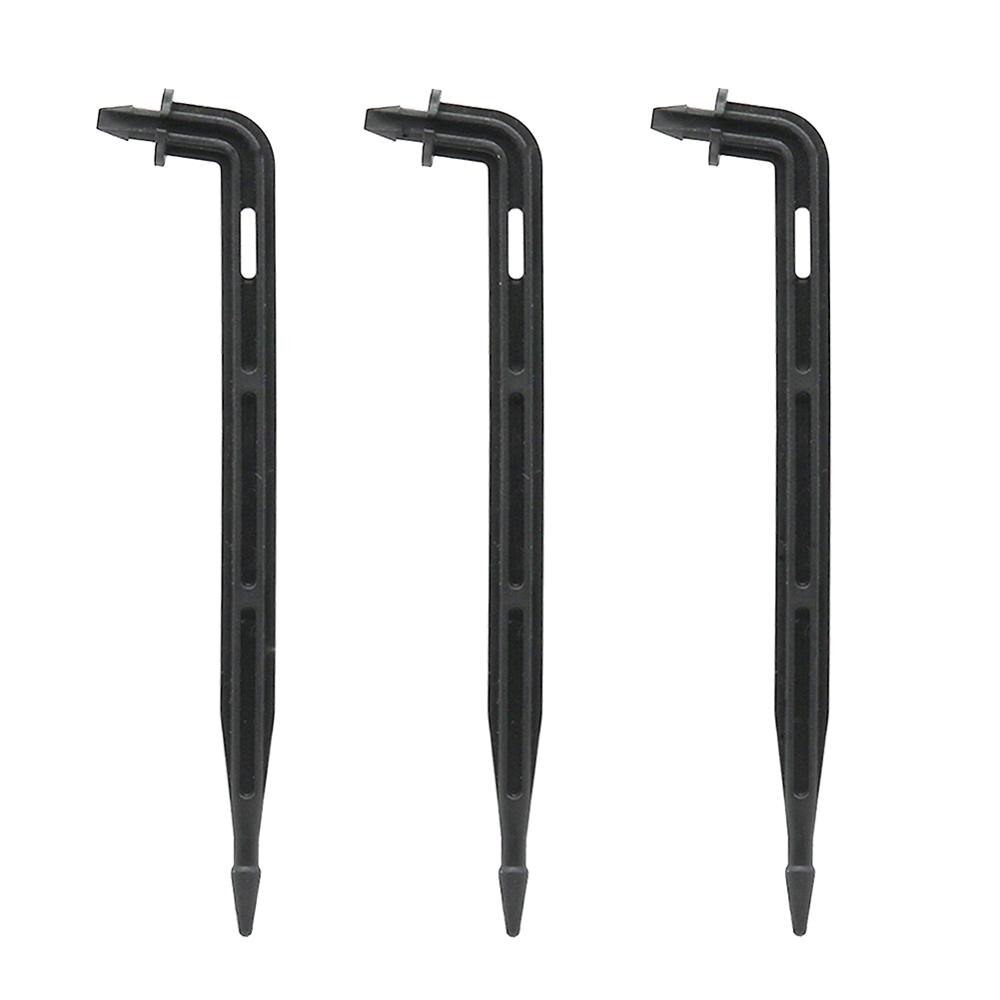 3mm Elbow Arrow Dripper Curved Bend Drip Head Emitter Garden Plants Micro Drip Irrigation Dripper 3/5mm Hose Interface 400pcs