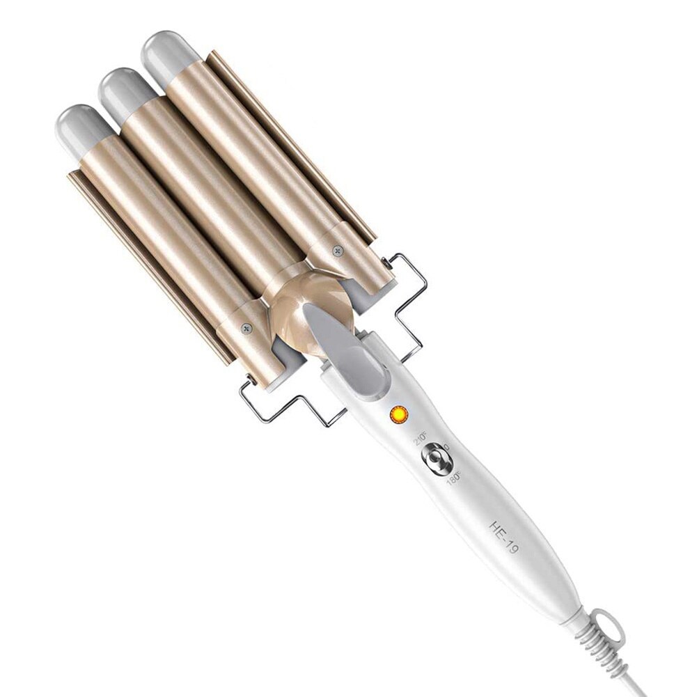 Utensilios peluquería plancha rizadora de cerámica Triple barril estilizador de cabello herramientas de estilismo rizador de cabello rizador eléctrico