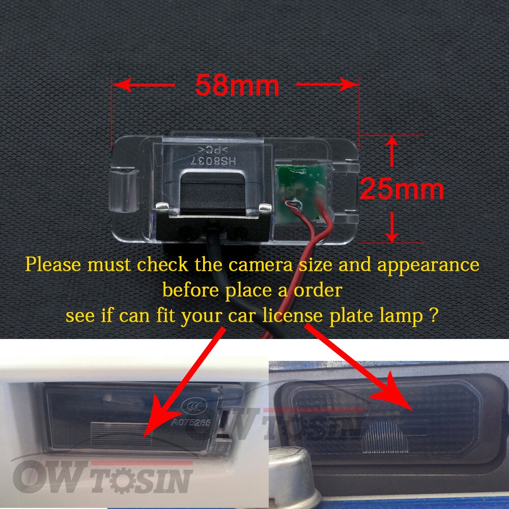 Vehicle Rear View Camera For Ford Focus 2 hatchback Mondeo MK4 MK5/Fusion sedan Fiesta MK6 S-Max MK1 Car