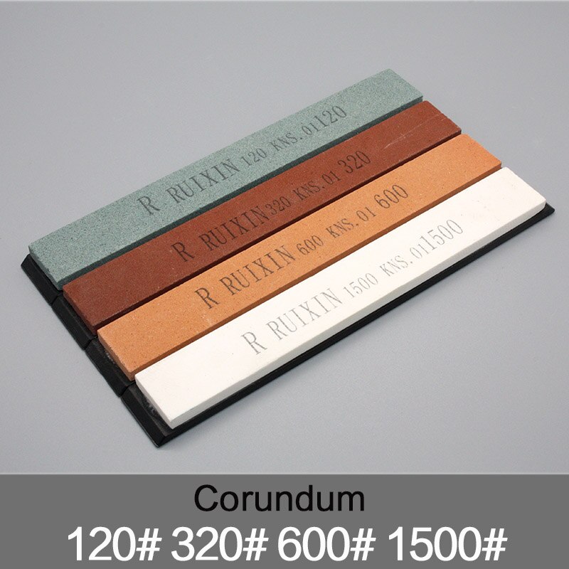 Ruixin pro -veitsen teroitin, 120 karkeutta, timanttiteräinen veitsen hiomakivi, veitsen kivet teroitus kiinteäkulmaiseen veitsen teroittimeen: Rui-setti