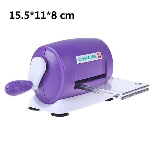 Die-Cut Machine Die Cutting Embossing Machine Scrapbooking Cutter DIY Craft Dies Cut Machine Tools Home Decor: Purple