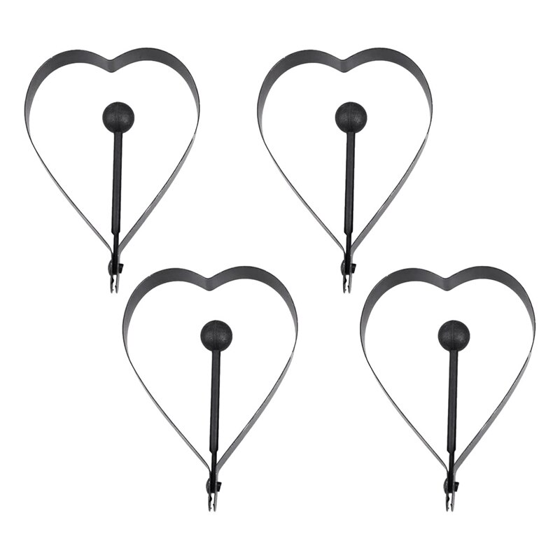 YSJJZRL Spiegelei Ringformen - 5 Stück Edelstahl Eierformen Mit Griff