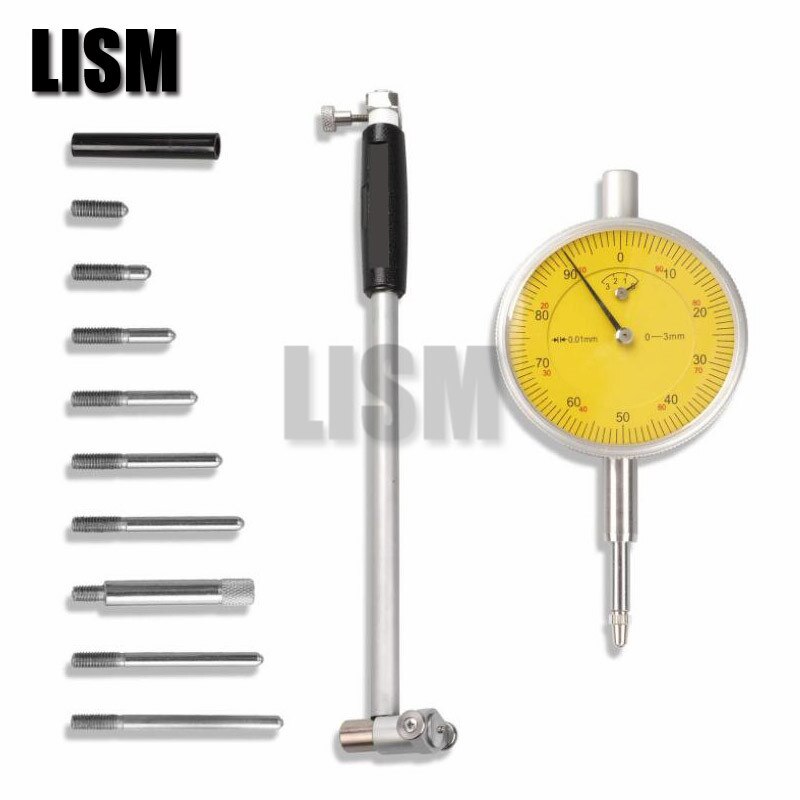 Inner diameter Dial Bore Gauge 18-35 35-50 50-160 0.01mm Dial Indicator Micrometer Cylinder Internal Bore Measuring,Engine Gage