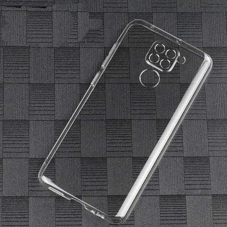 Plastic Shockproof Clear Transparent Case Xiaomi Redmi Note 9 9S 9 S Case Hard PC Cover Redmi Note 9 Pro 9AT 9A 9C Note9 Case