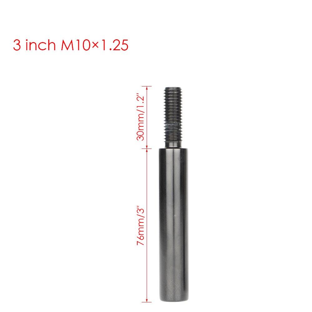 3 ''3.5'' 4'' Rennen Aluminium Schalthebel Verlängerung Schaltknauf Besondere Auflage Schalthebel Verlängerung M10X 1,5 M10X 1,25 m12X 1,25: 3 Zoll M10X1.25