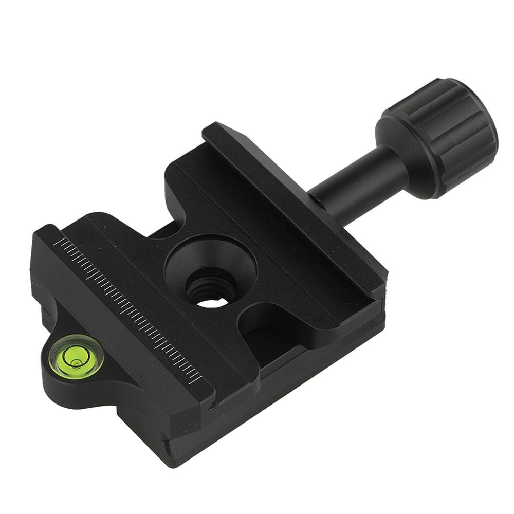 Haoge Quick Release QR Clamp Adapter Convertor for Manfrotto RC2 System to Arca-Swiss Compatible