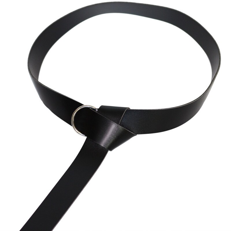 Bolso Medieval con cinturón vikingo para hombre y mujer, billetera de cuero, Steampunk, caballero, Pirata, accesorio de engranaje antiguo, Cosplay, adulto: black belt