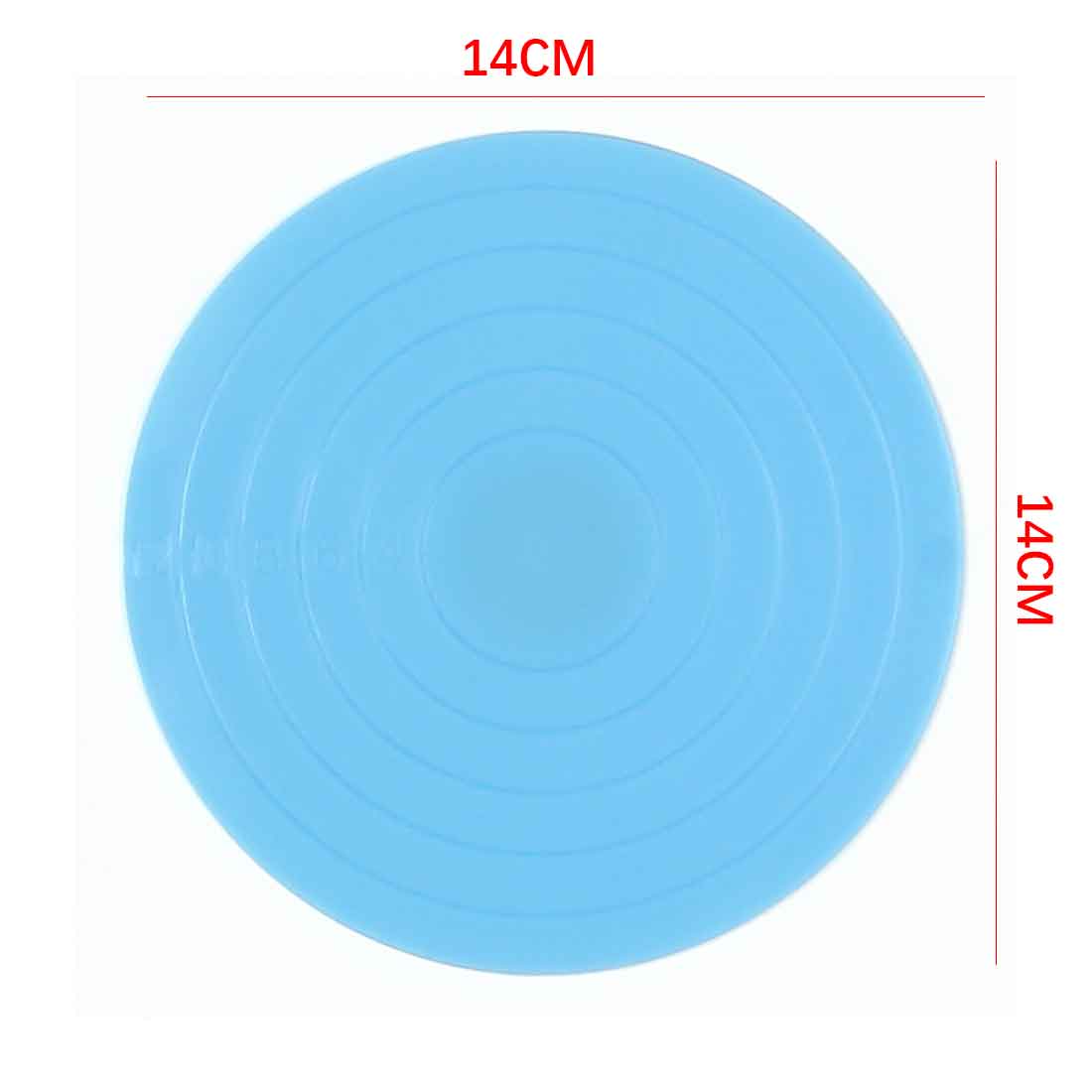 Diy Cake Draaitafel Bakvorm Taart Plaat Roterende Ronde Cake Decorating Gereedschap Rotary Tafel Gebak Levert Bakken Accessoires: 5.5inch Blue