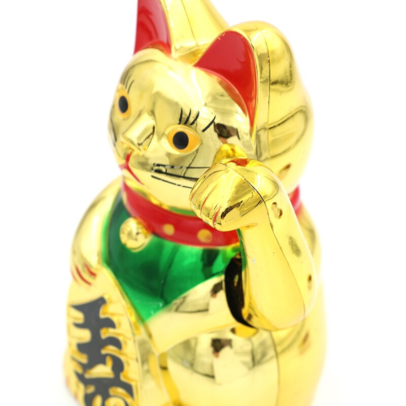 Kinesisk heldig kat rigdom vinkende kat guld vinkende hånd feng-shui heldig sød boligindretning velkommen vinkende kat