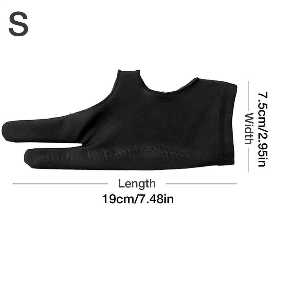 Gant de tablette à dessin, gant d'artiste pour tablette à dessin, gants de tablette graphique d'art numérique, bon pour la main droite et gauche pour croquis: Bleu