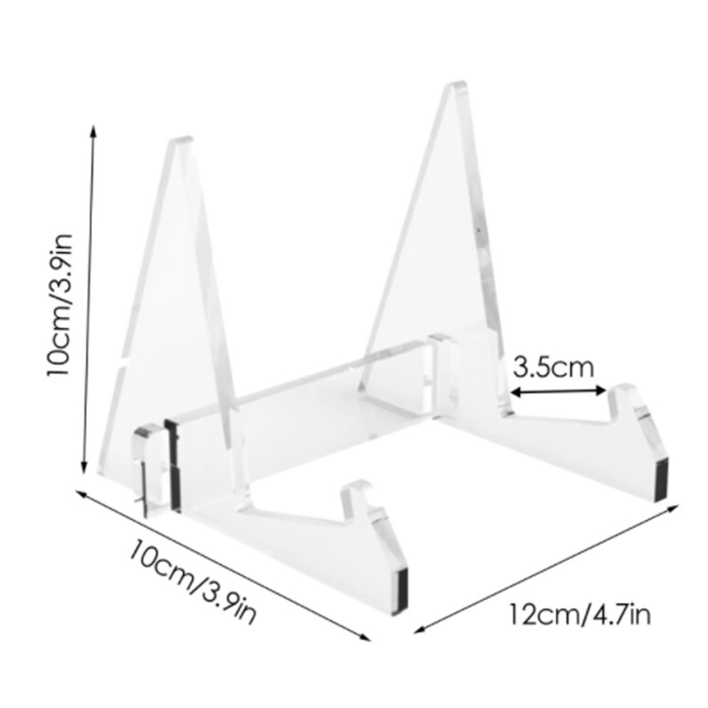 Acryl Boeken Boekenrek Tablet Boek Display Stand Acryl Fotolijst Brochure Kunstwerk Houder Organizer Thuis Opslag Houder