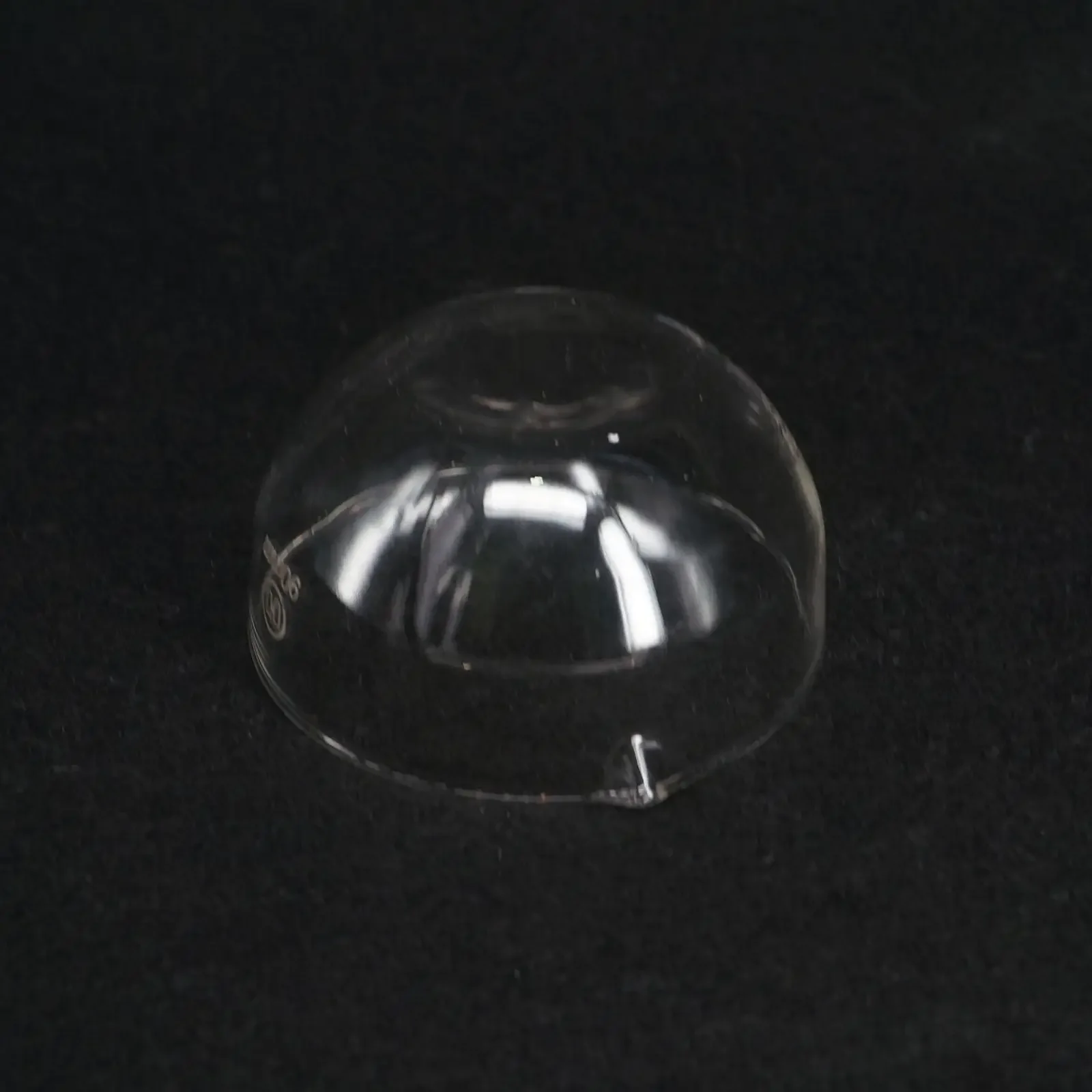 90mm Diameter Lab Glass Evaporating Dish Flat Bottom with Spout For Chemistry