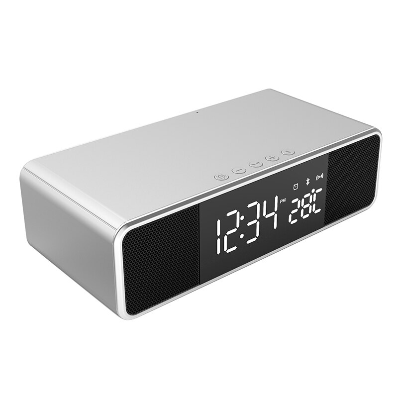 LED Electronic Alarm Clock Temperature Time Display With Wireless