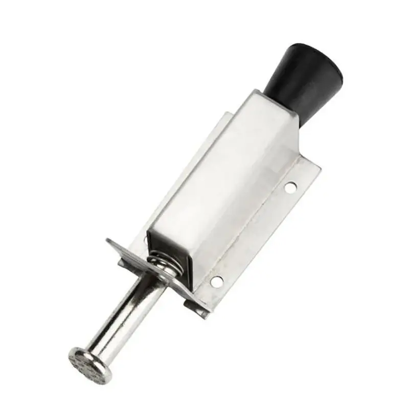 Kickdown Door Stopper Stainless Steel Spring Loaded Foot Pedal Door Stops Holder Heavy Duty Door Locks Holder 140mm deurstopper